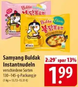 Famila Nord Ost Samyang Buldak Instantnudeln Angebot
