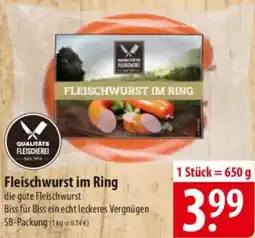 Famila Nord Ost Fleischwurst im Ring Angebot