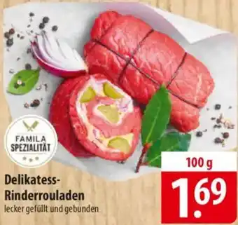 Famila Nord Ost Delikatess- Rinderrouladen Angebot