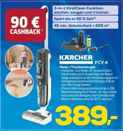 Euronics Kärcher Nass-/Trockensauger FCV4 Angebot