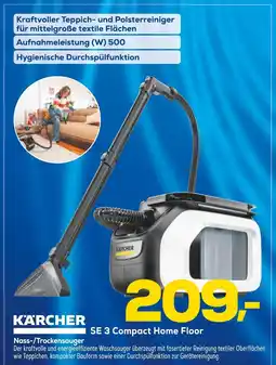 Euronics Kärcher se 3 compact home floor Angebot