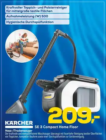 Euronics Kärcher se 3 compact home floor Angebot