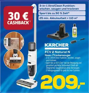 Euronics Kärcher fcv 2 natural n nass-/trockensauger Angebot