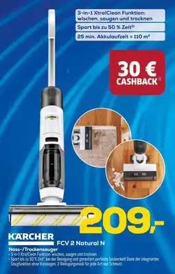 Euronics Kärcher fcv 2 natural n Angebot