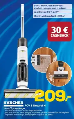 Euronics KÄRCHER Nass-/Trockensauger FCV 2 Natural N Angebot