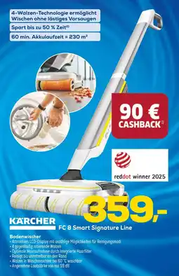 Euronics Kärcher bodenwischer fc 8 smart signature line Angebot