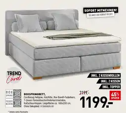 Möbel Wallach Boxspringbett Angebot