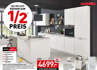 Möbel Wallach Nobilia küche aus dem programm laser Angebot
