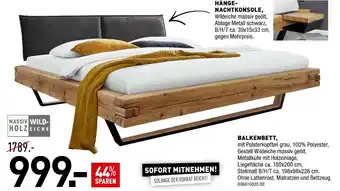 Möbel Wallach Balkenbett Angebot