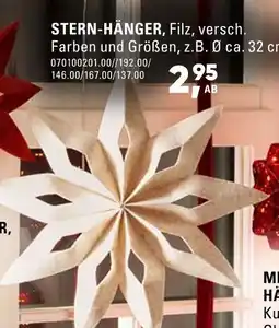 Möbel Wallach Stern-hänger Angebot