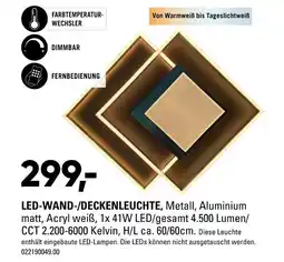 Möbel Wallach Led-wand-/deckenleuchte Angebot