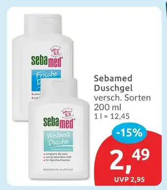 Budni Sebamed frische dusche Angebot