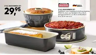 Möbel Wallach Original kaiser 3-tlg. backformen-set Angebot