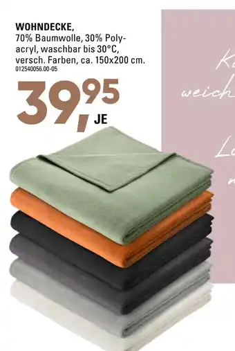 Möbel Wallach Wohndecke Angebot