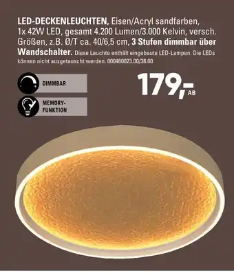 Möbel Wallach Led-deckenleuchten Angebot