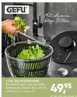 Möbel Wallach Gefu 3-tlg. salatschleuder Angebot