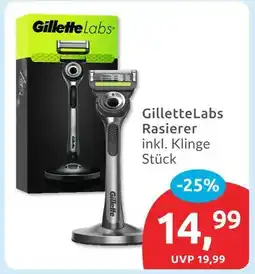 Budni Gillettelabs rasierer inkl. klinge Angebot