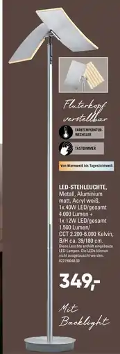 Möbel Wallach Led-stehleuchte Angebot