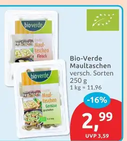 Budni Bio-verde maultaschen fleisch Angebot