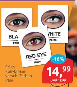 Budni Fries black fun-linsen Angebot