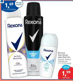 Budni Rexona active morning deo-spray Angebot