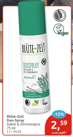 Budni Blüte-zeit deo-spray Angebot