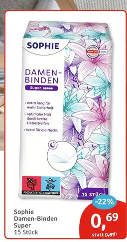Budni Sophie damen-binden super Angebot