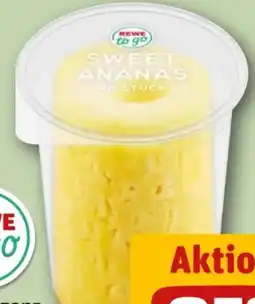REWE Rewe to go Ananaswürfel Angebot