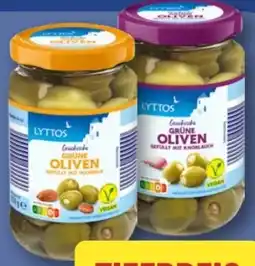 Aldi Nord Lyttos Grüne Oliven Vegan Angebot