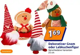 Action Dekorativer Gnom oder Lebkuchenfigur Angebot