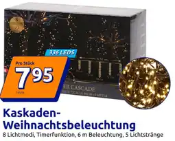 Action Kaskaden Weihnachtsbeleuchtung Angebot