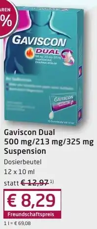 Sabelus XXL Gaviscon Dual Suspension Angebot