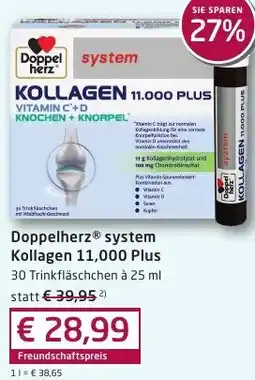 Sabelus XXL Doppelherz system Kollagen 11,000 Plus Angebot