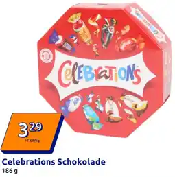 Action Celebrations Schokolade Angebot