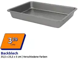Action Backblech Angebot