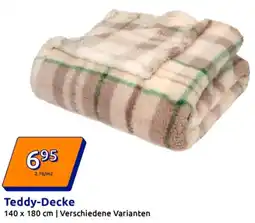 Action Teddy-Decke Angebot