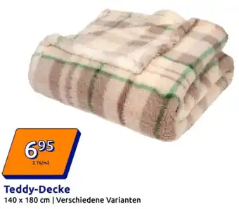 Action Teddy-Decke Angebot