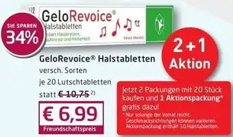 Sabelus XXL GeloRevoice Halstabletten Angebot