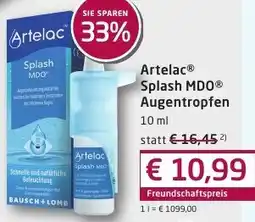 Sabelus XXL Artelac Splash MDO Augentropfen Angebot