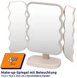 Action Make-up-Spiegel mit Beleuchtung Angebot
