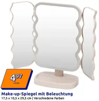 Action Make-up-Spiegel mit Beleuchtung Angebot