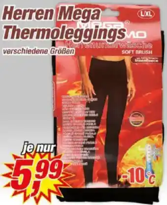 Posten Börse Herren Mega Thermoleggings Angebot