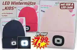 Posten Börse LED Wintermütze KIDS Angebot