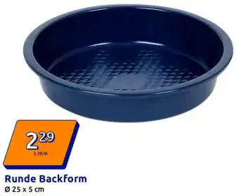 Action Runde Backform Angebot