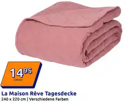 Action La Maison Rêve Tagesdecke Angebot