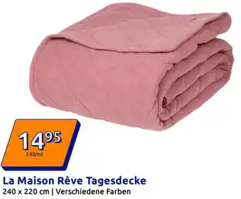 Action La Maison Rêve Tagesdecke Angebot