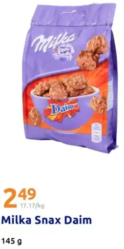 Action Milka Snax Daim Angebot