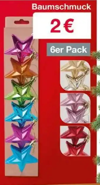 Woolworth Baumschmuck Angebot