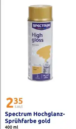 Action Spectrum hochglanz-sprühlack gold Angebot