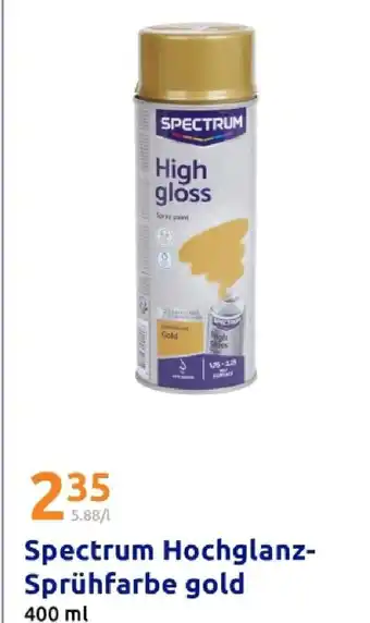Action Spectrum hochglanz-sprühlack gold Angebot